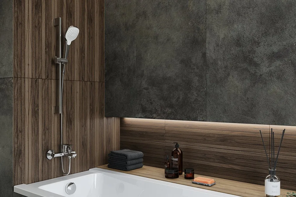 Душевой гарнитур Hansgrohe Croma Select E Vario 26582400 Sancos — официальный сайт