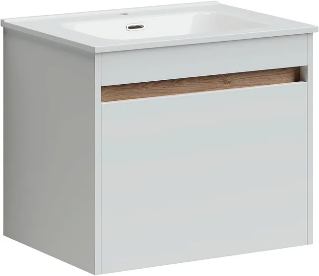 Тумба под раковину Sancos Smart 60 подвесная белый, SM60W Sancos — Оригинал