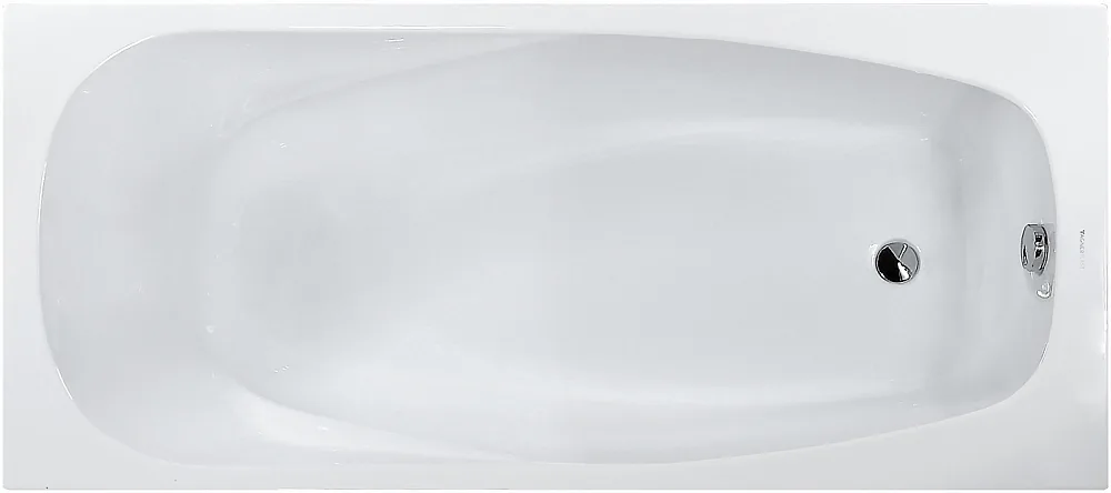 Акриловая ванна Vagnerplast Aronia 170x75 см, пристенная, белая Sancos — официальный сайт