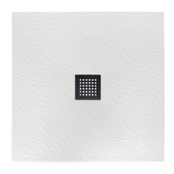 Поддон для душа BelBagno Uno TRAY-MR-UNO-A-90-35-W-NO 90х90, белый, с сифоном