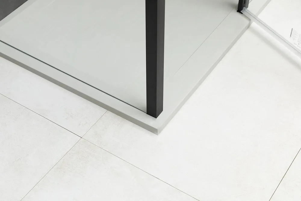Душевой уголок Allen Brau Priority 120x80, профиль черный браш, стекло прозрачное Sancos — официальный сайт