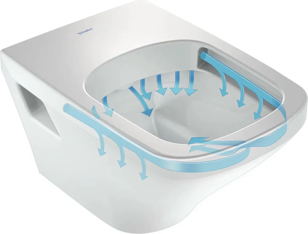 Чаша для унитаза подвесного Duravit DuraStyle 2538090000 Sancos — официальный сайт