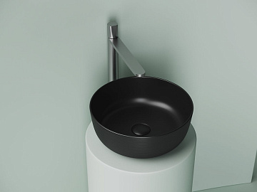 Накладная раковина Ceramicanova Element CN6073MB черная матовая
