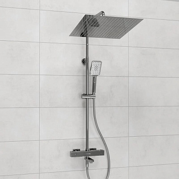 Душевая стойка Wasserkraft Aller A199.119.126.087.CH Thermo, с термостатом, хром