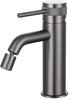 Смеситель для биде Allen Brau Priority 5.31A04-MG брашированный графит