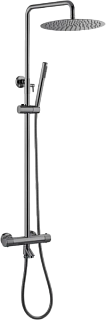 Душевая стойка Boheme Uno 468-T-SGM, shine gun metal
