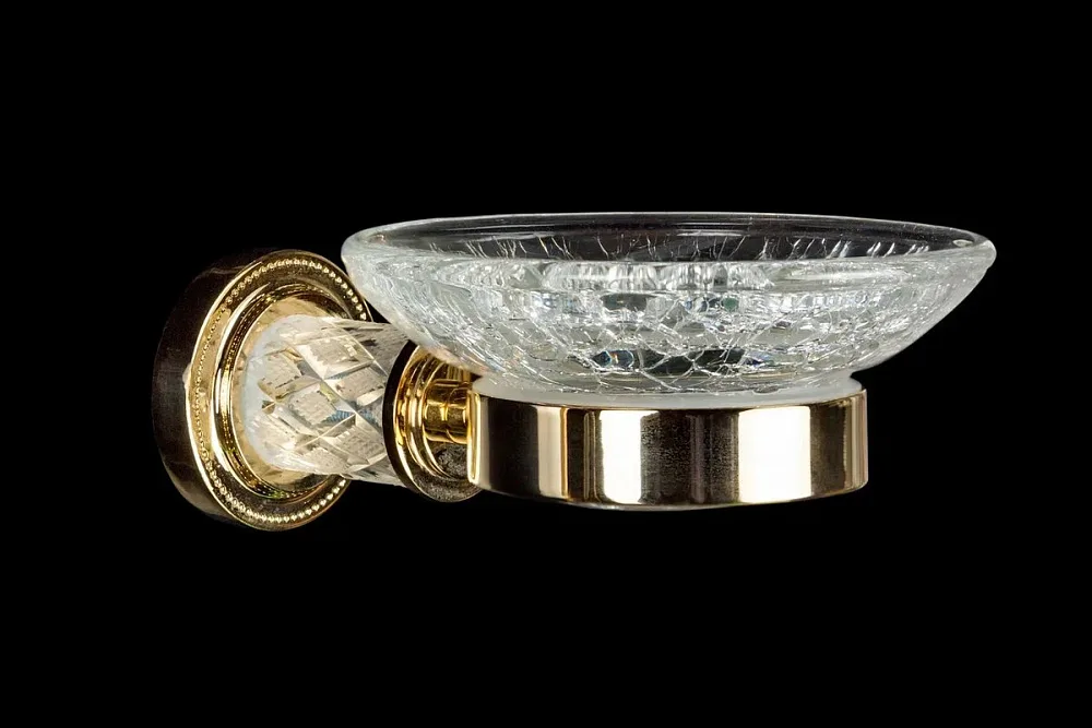 Мыльница Boheme Murano Cristal 10903-CRST-G золото Sancos — официальный сайт