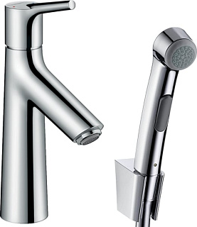 Смеситель для раковины Hansgrohe Talis S 72290000 с гигиеническим душем, хром