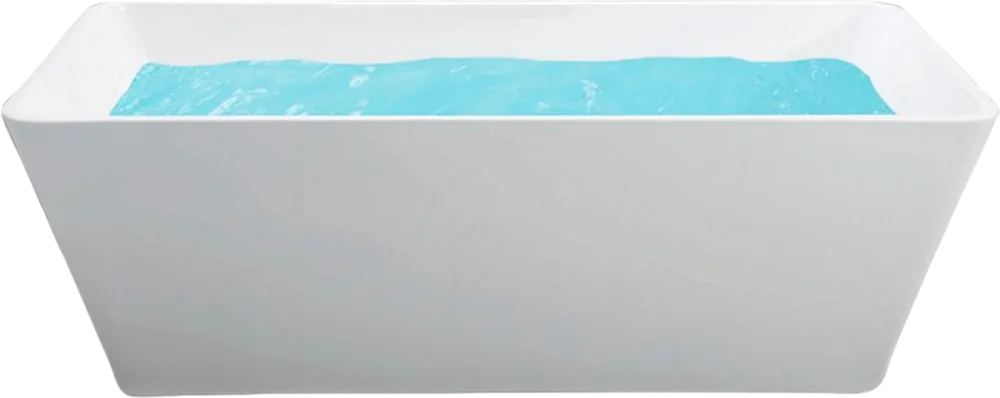 Акриловая ванна Esbano Viena 170x80 см, отдельностоящая, белая Sancos — официальный сайт