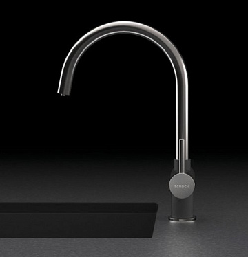 Смеситель для кухни Schock Cristalite Ares оникс