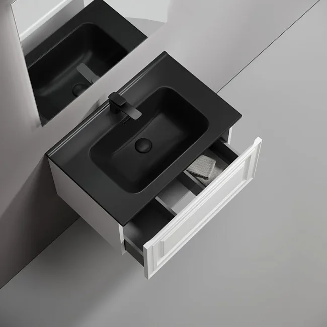 Тумба с раковиной Sancos Very 70 bianco, раковина CN7007MB Sancos — Оригинал