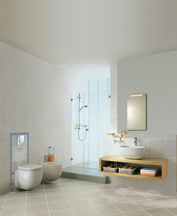 Система инсталляции для унитазов Grohe Rapid SL 38721001, 3 в 1 с кнопкой смыва