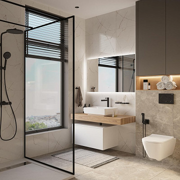 Накладная раковина Geberit Variform 55 прямоугольная, белая
