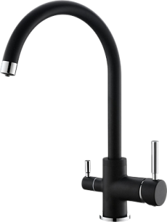 Смеситель для кухни Emar Quartz 3007 морион