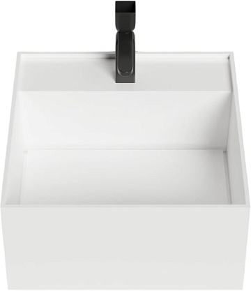 Накладная раковина Salini Armonia Square Top 02 130512TG белый