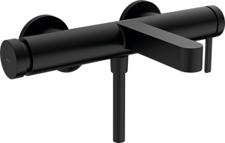 Смеситель для ванны с душем Hansgrohe Finoris 76420670, матовый черный