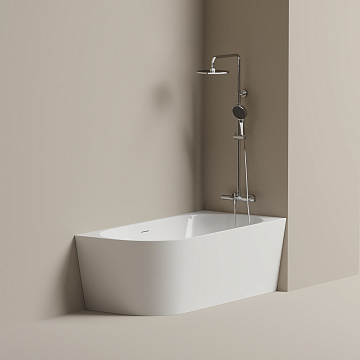 Акриловая ванна Sancos Edge 170x80 см, правая, FB23R