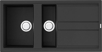 Мойка кухонная Omoikiri Kitagawa 100-2-GB графит