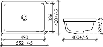 Раковина Ceramicanova Element CN6045