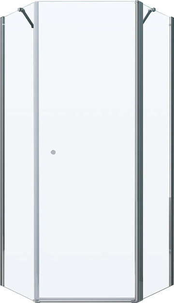 Душевой уголок BelBagno Etna P-1-90-C-Cr