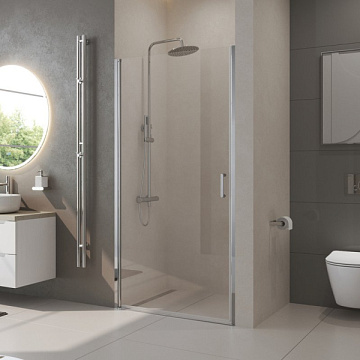 Душевая дверь в нишу BelBagno Uno B-1-65-C-Cr стекло прозрачное