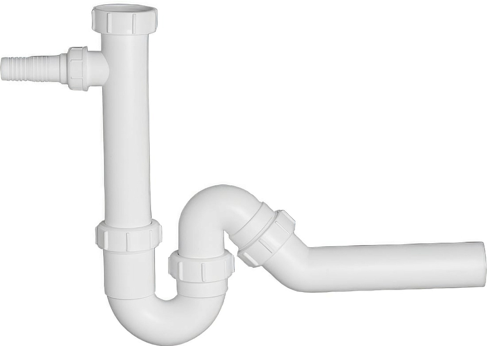 Сифон для раковины McAlpine MRSK6, с отводом