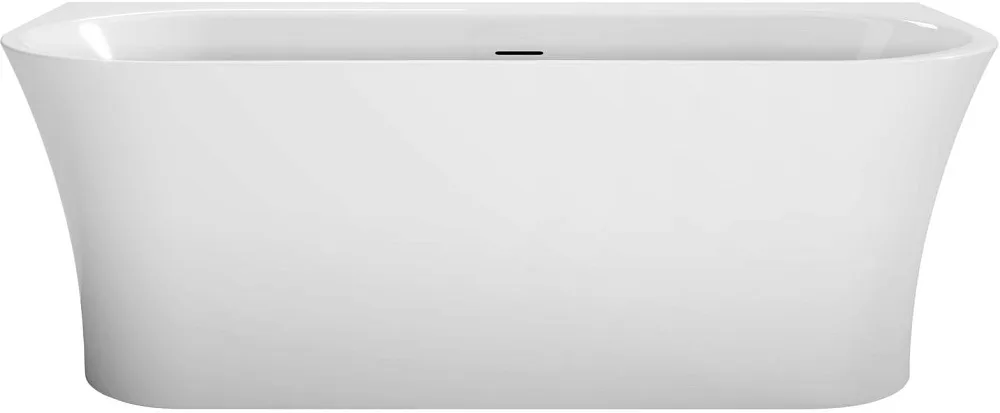 Акриловая ванна BelBagno BB711-1550-700 155x70 см, пристенная, белая, овальная, со сливом-переливом Sancos — официальный сайт