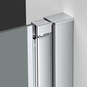 Душевая дверь в нишу Vincea Alpha VDP-3AL100CL 100x195, профиль хром