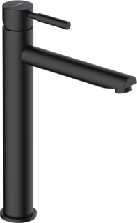 Смеситель для раковины Wasserkraft Gollach 3303H черный soft-touch