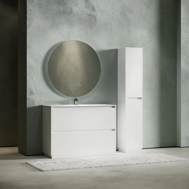 Тумба под раковину Sancos Libra Floor 120 напольный белый глянец, LB120F-1W Sancos — Оригинал