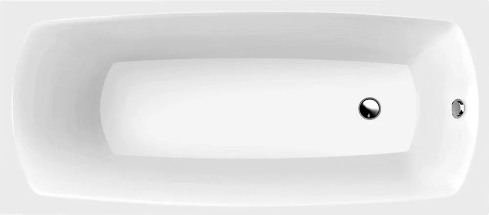 Акриловая ванна Villeroy & Boch My Art UBQ170MYA2V-01 170x75 см, встраиваемая, цвет альпийский белый Sancos — официальный сайт