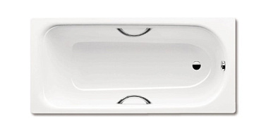 Стальная ванна Kaldewei Advantage Saniform Plus Star 336 133630003001 без опоры 170x75 см, пристенна