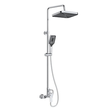 Душевая стойка BelBagno Due DOCM-CRM, хром