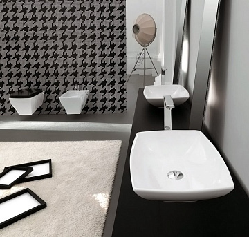 Накладная раковина ArtCeram Jazz JZL002 white