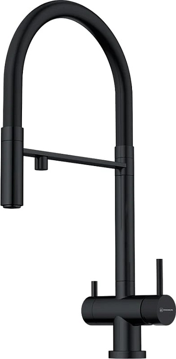 Смеситель для кухни Omoikiri Kanto PVD-GB с гибким изливом