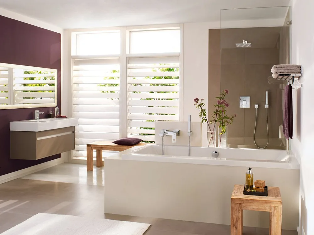 Смеситель для ванны с душем Grohe Eurocube 23140000 Sancos — официальный сайт