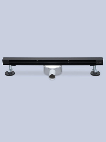 Душевой трап (лоток) AltroBagno Trave 071217 NeOp (60), матовый черный