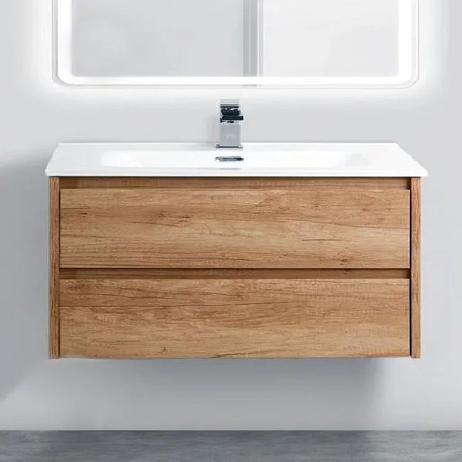 Тумба под раковину без столешницы BelBagno Kraft 39 80 rovere nebrasca nature Sancos — Оригинал