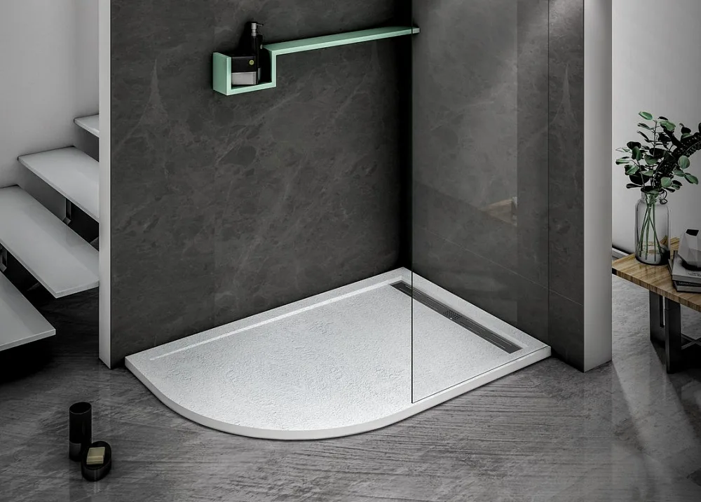 Поддон для душа Cezares Tray TRAY-AS-RH-120/90-550-30-W-R Sancos — официальный сайт