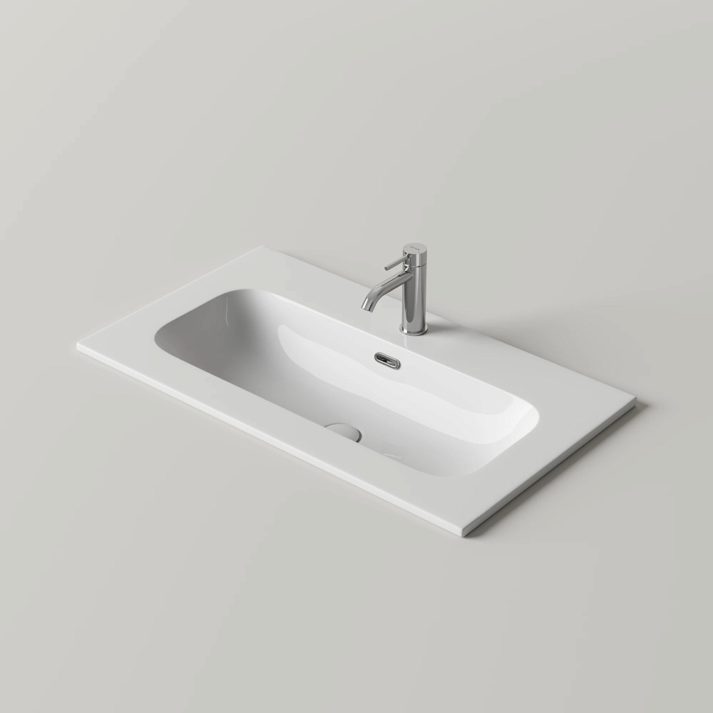 Накладная раковина Ceramicanova Lucia CN6096 белый