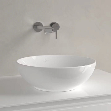 Накладная раковина Villeroy & Boch Loop & friends 4A450001 альпийский белый