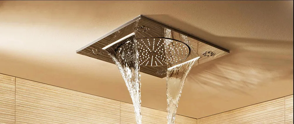 Верхний душ Grohe Rainshower F -Series 27939001 Sancos — официальный сайт