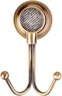 Крючок Boheme Royal Cristal Bronze двойной