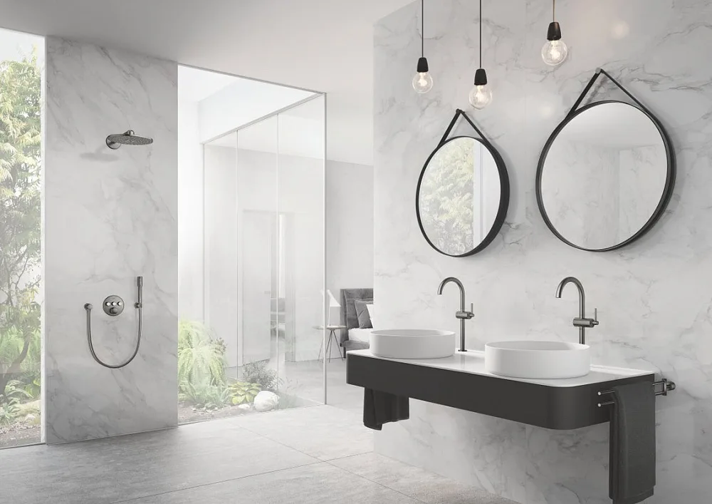 Полотенцедержатель Grohe Atrio New 40308AL3 графит Sancos — официальный сайт