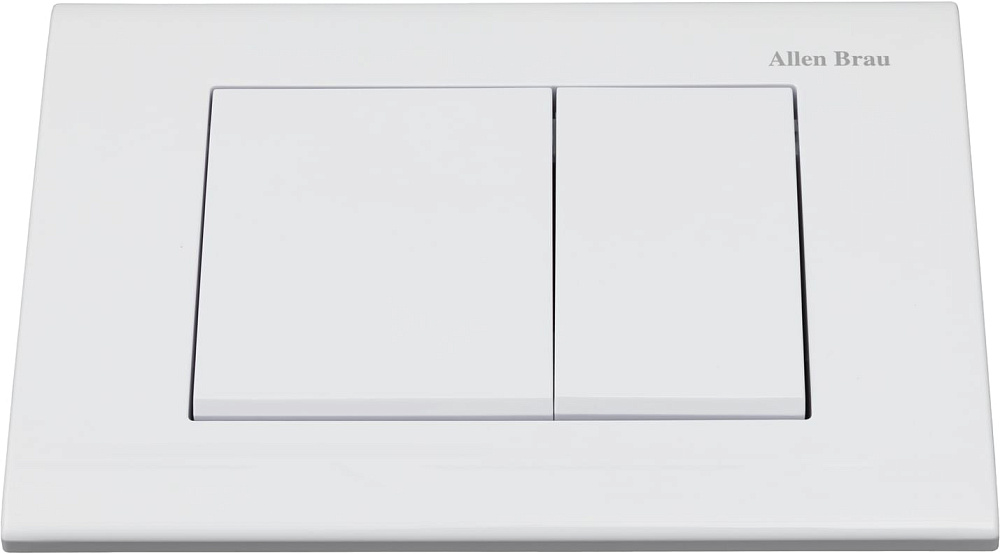 Кнопка смыва Allen Brau Liberty 9.20002.20 белая глянец