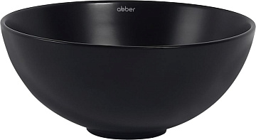 Накладная раковина Abber Bequem AC2106MB матовая черная