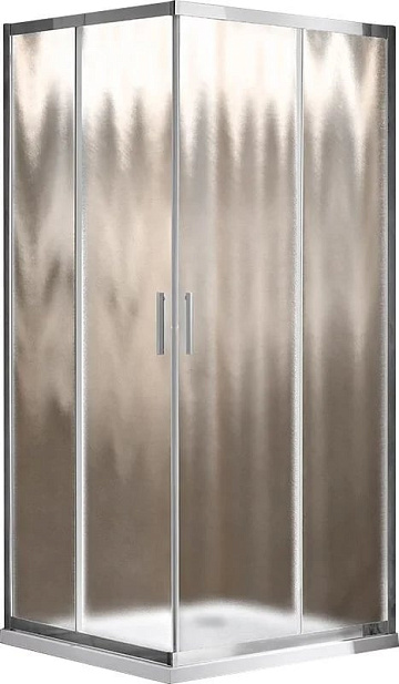 Душевой уголок Vincea Garda VSS-1G800CH 80x80, профиль хром, стекло шиншилла