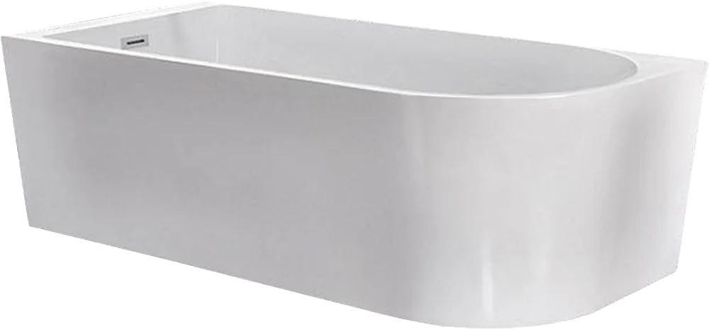 Акриловая ванна Esbano Afina R 170x80 см, правая, отдельностоящая, белая, асимметричная, со сливом-п Sancos — официальный сайт
