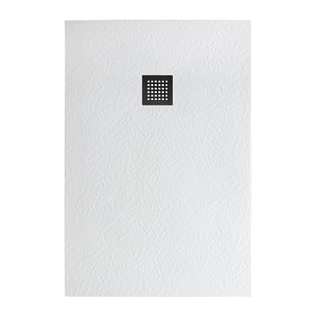 Поддон для душа BelBagno Uno TRAY-MR-UNO-AH-100/80-35-W-NO 100х80, белый, с сифоном