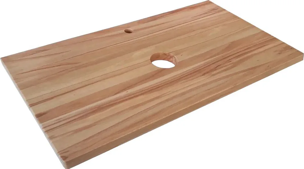 Столешница в ванную под раковину Jorno Wood 100, светлое дерево Sancos — официальный сайт